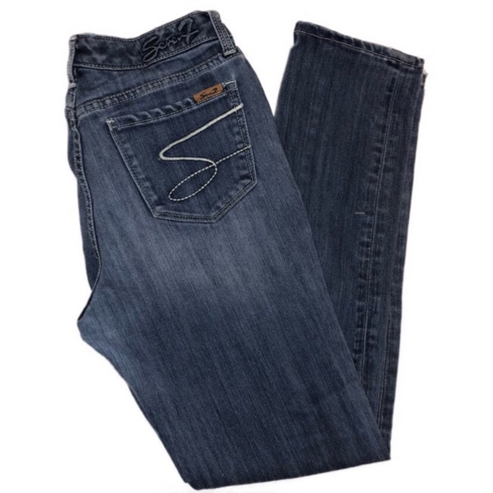 Seven7 jeans size 30 straight leg